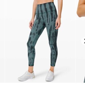 lululemon athletica Wunder Train High-Rise Tight in Forest Shibori